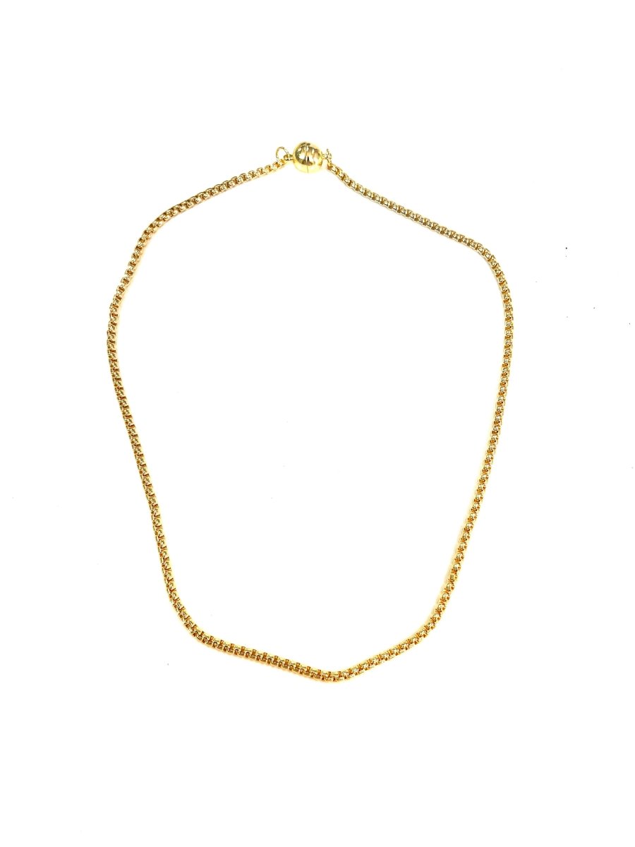 Magic Charm Bar Gold Cord Necklace-2 Lengths