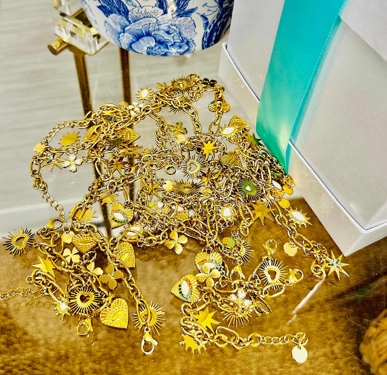 The Luck in Love Charm Bracelet
