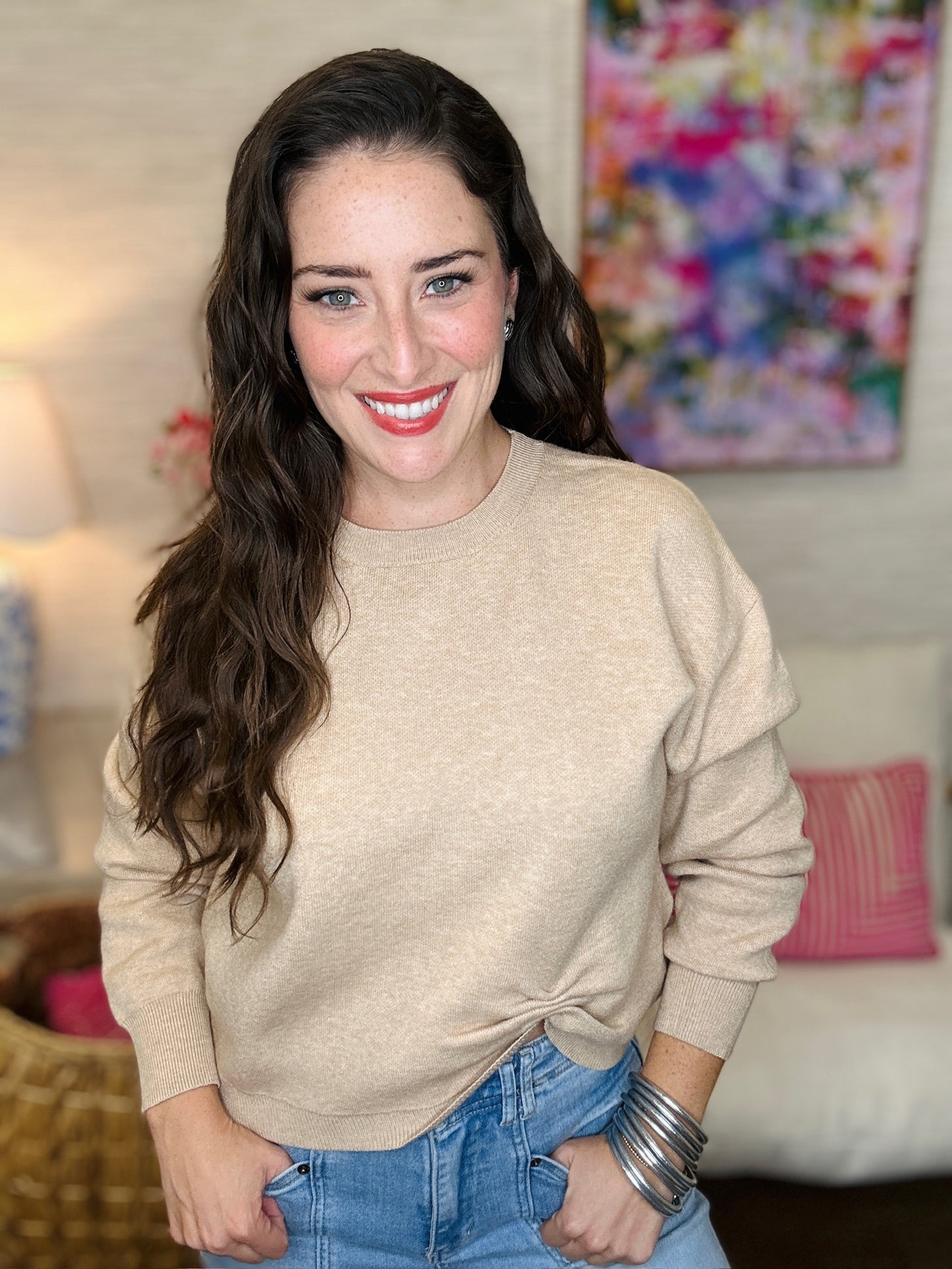 The Knotted Champ Sweater-4 Colors