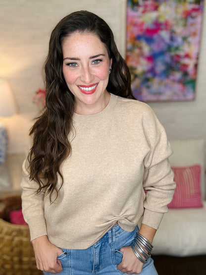 The Knotted Champ Sweater-4 Colors