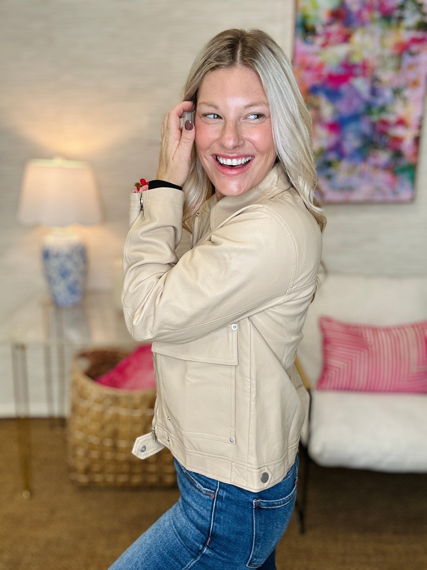 The Faux Sand Jacket