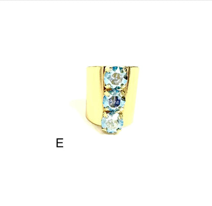 The Magic Triple Stone Ring