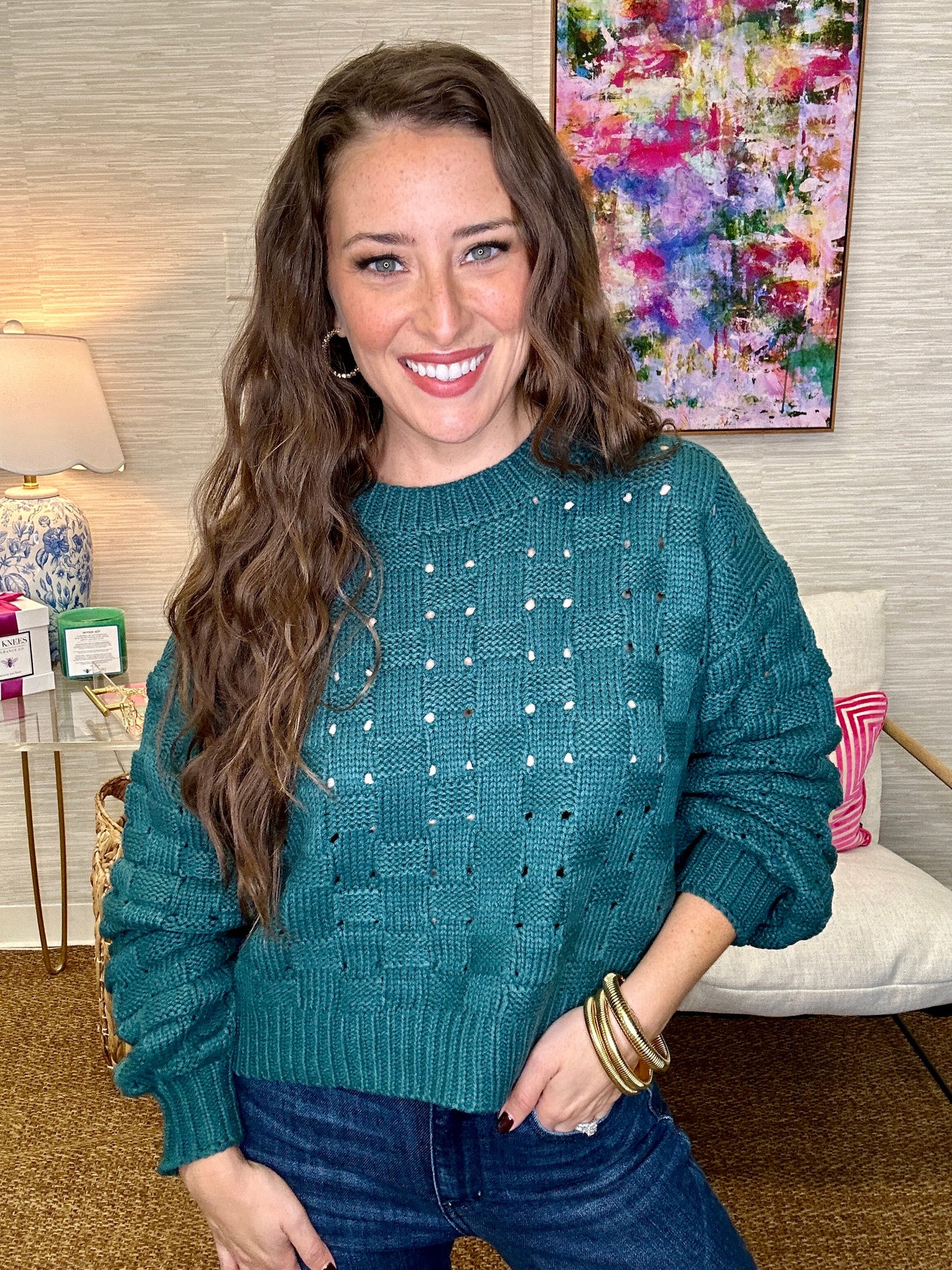 The Weave Sweater in 2 Colors