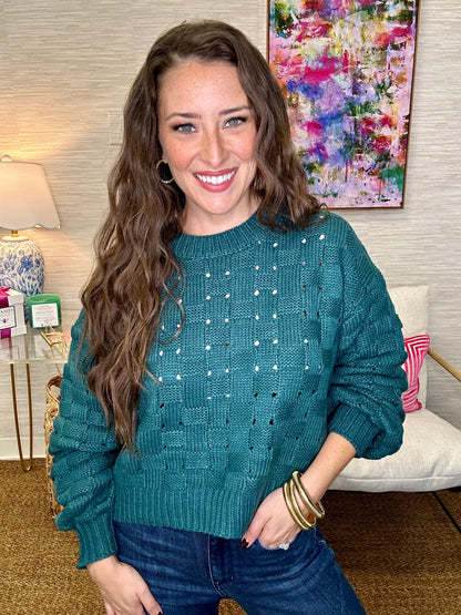 The Weave Sweater in 2 Colors