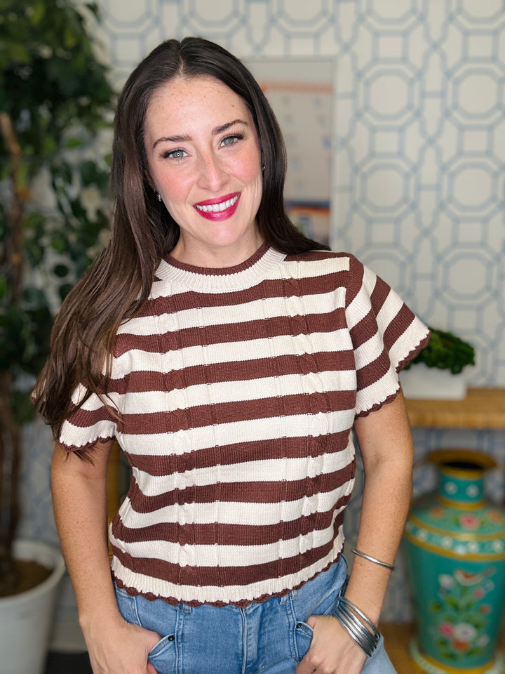 The Pep Top In Bloom