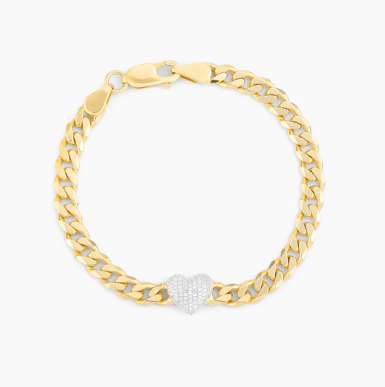 ES Love Link Cuban Bracelet