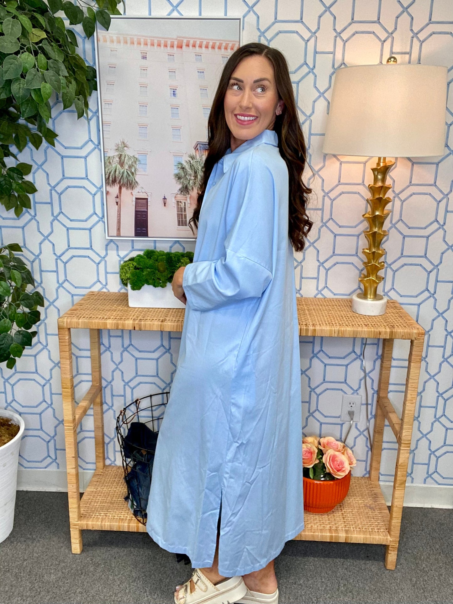 The Chambray Regan Maxi-AS