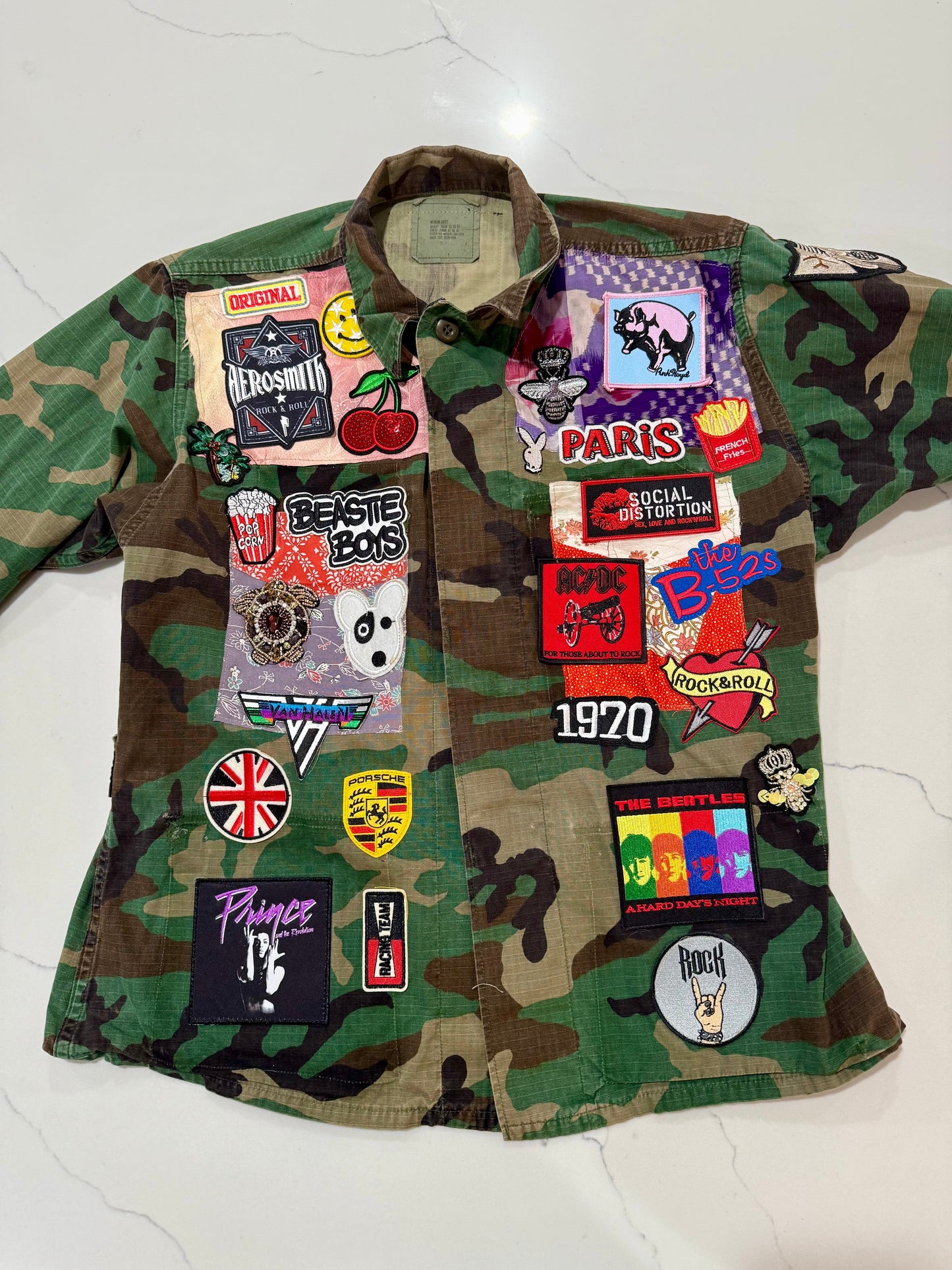 One of a Kind Vintage Camo Jackets