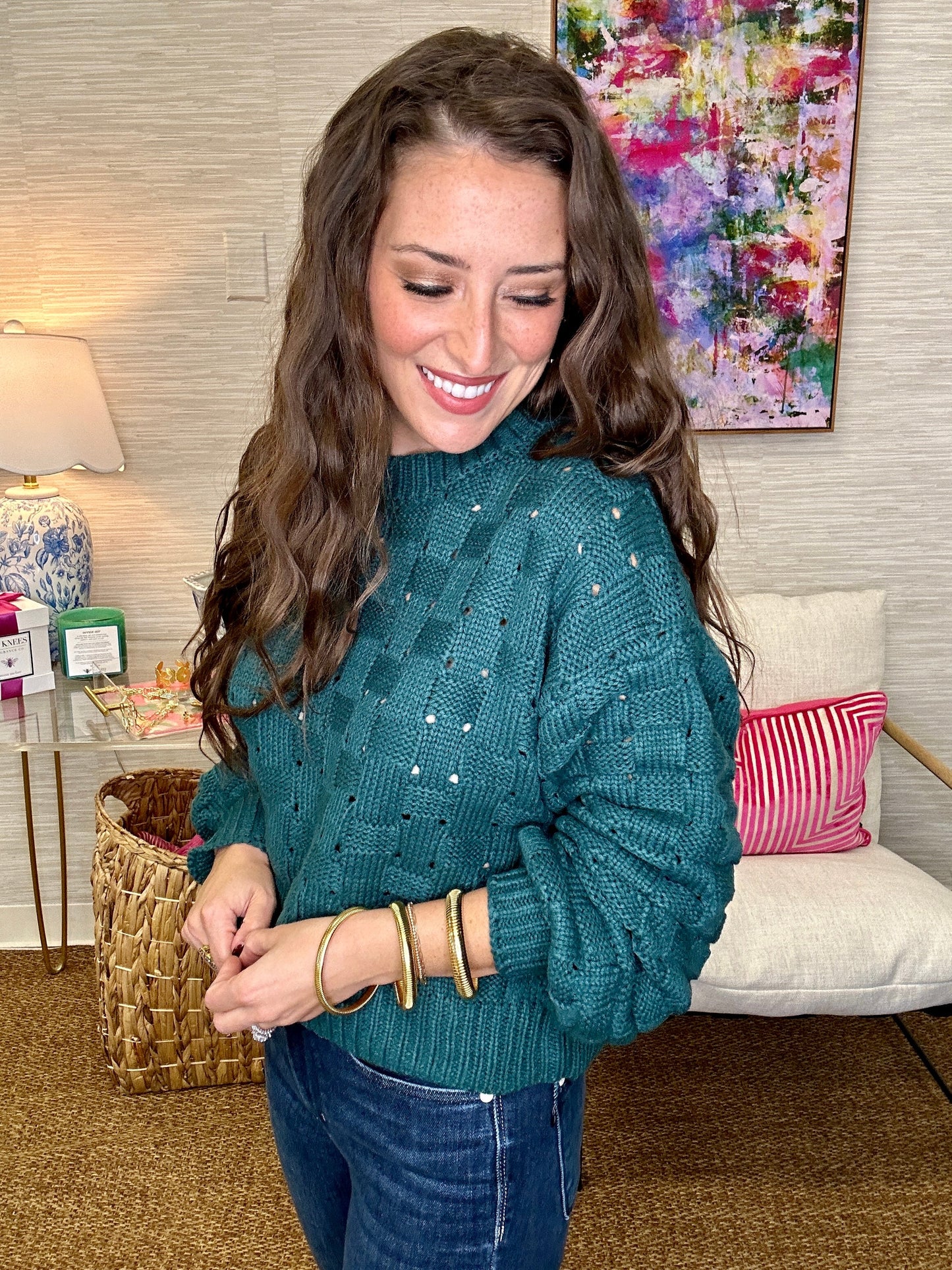 The Weave Sweater in 2 Colors