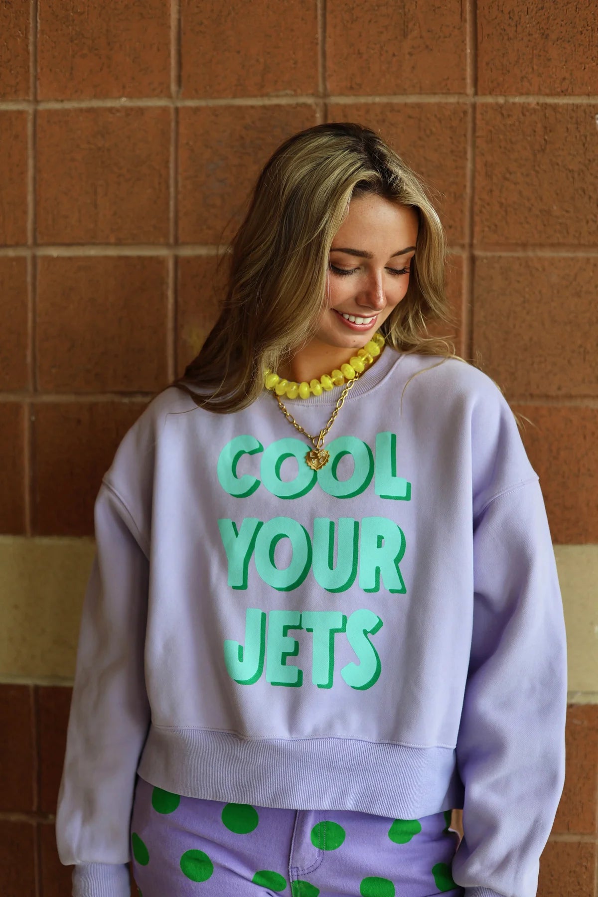 The Cool Your Jets Crop Sweatshirt