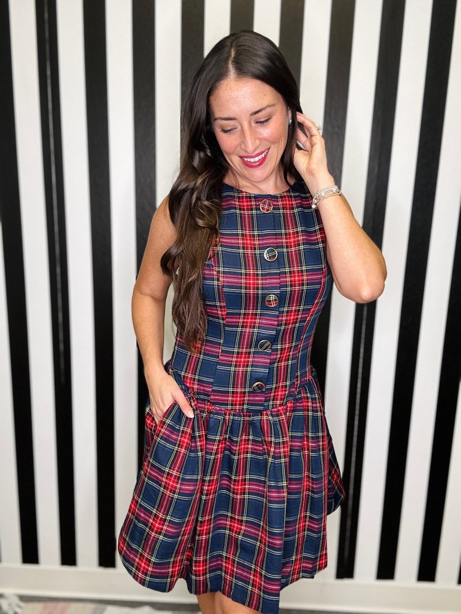 The Eve Plaid Dress in 2 Colors