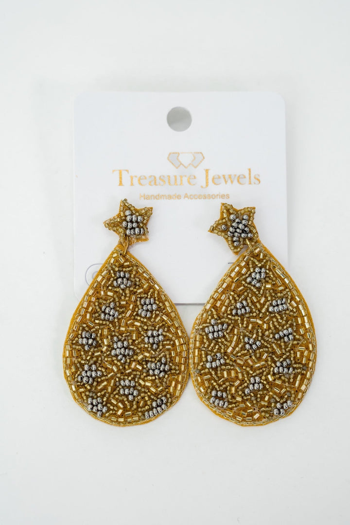 PF Steal-TJ Starbead Earrings