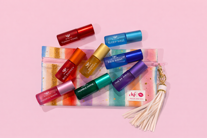 Make a Wish Mini roller bundle + Makeup Junkie bag