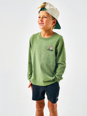 The Youth Long Sleeve Tee- Ducks Flying In