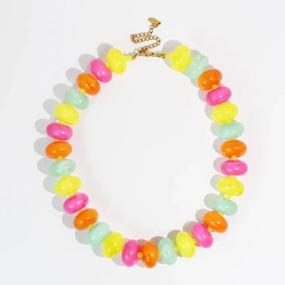 The Multi Sugar Beads Necklace