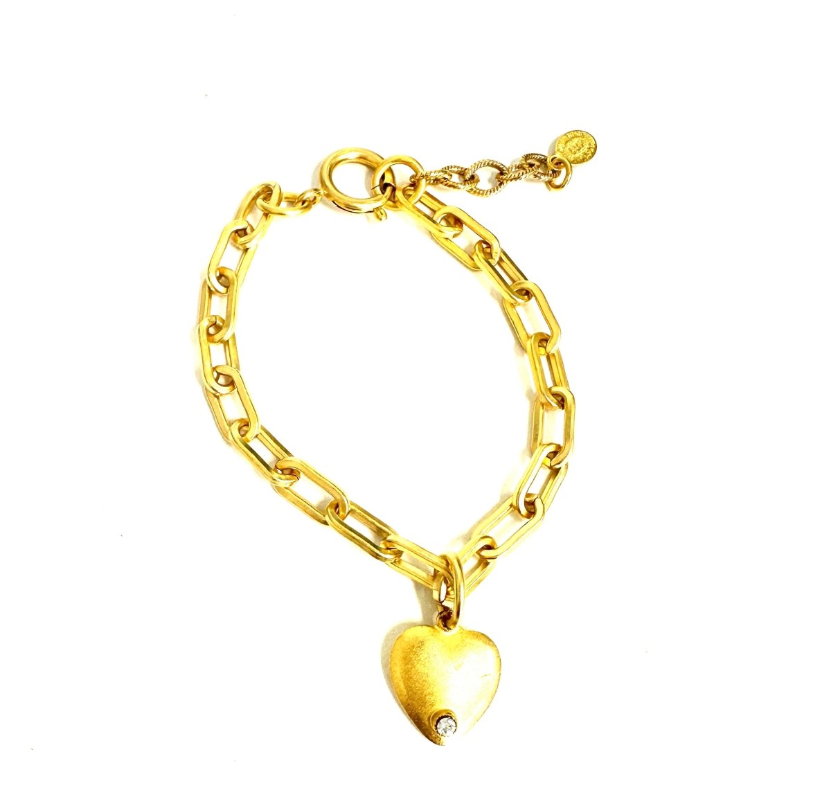 The Heart with Stone Bracelet