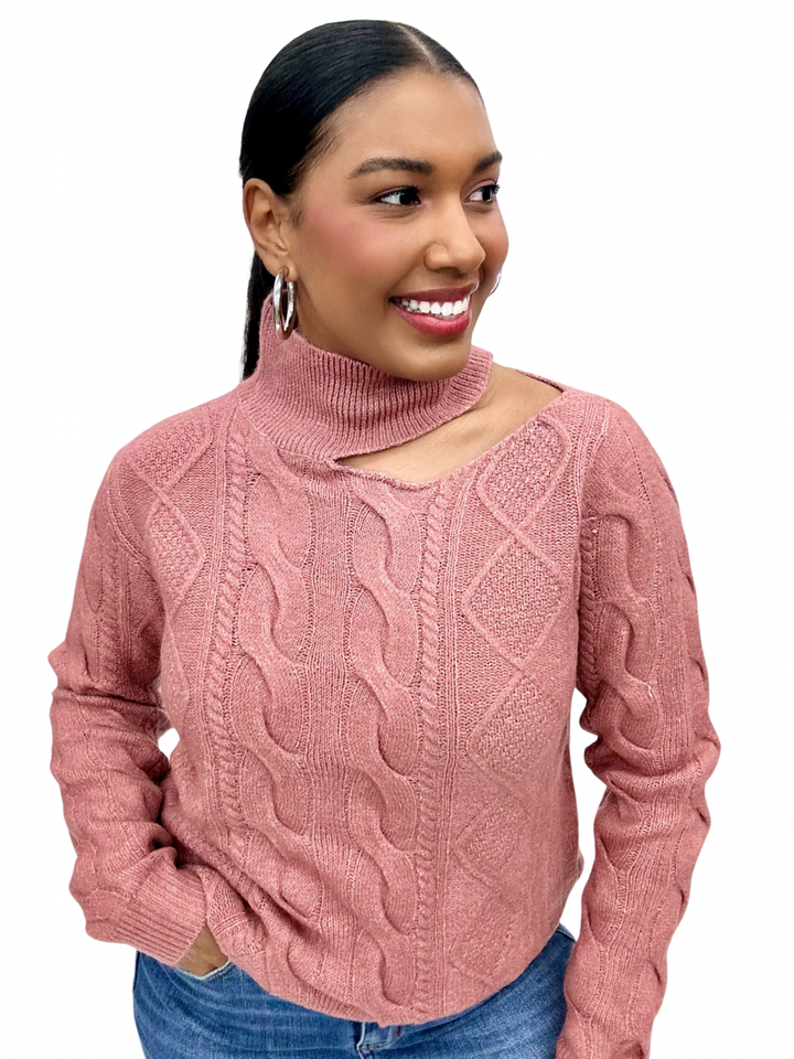 The Cable Wink Sweater-3 Colors