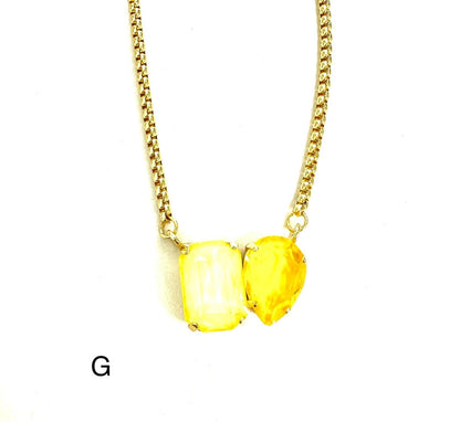 The Magic Double Stone Necklace