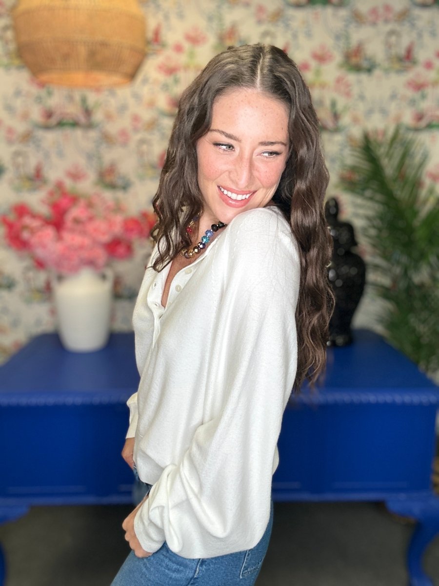 The Cashmere Blend Top in 5 Colors