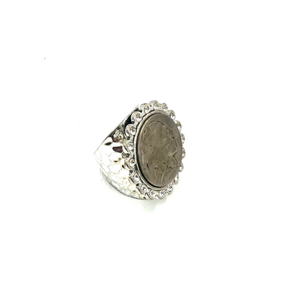 Bling Nickel Ring