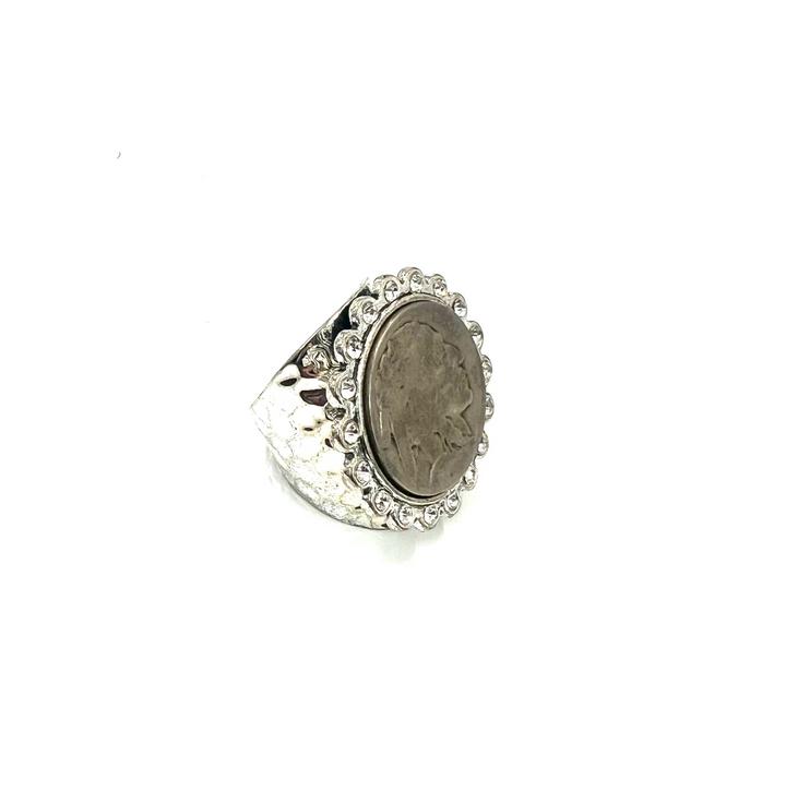 Bling Nickel Ring