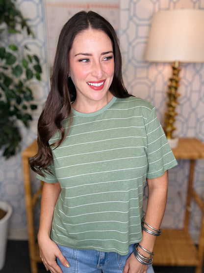 The Max Crop Tee- 3 colors