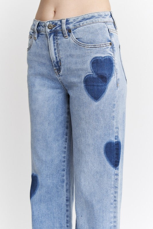 The Heart Patch Jeans