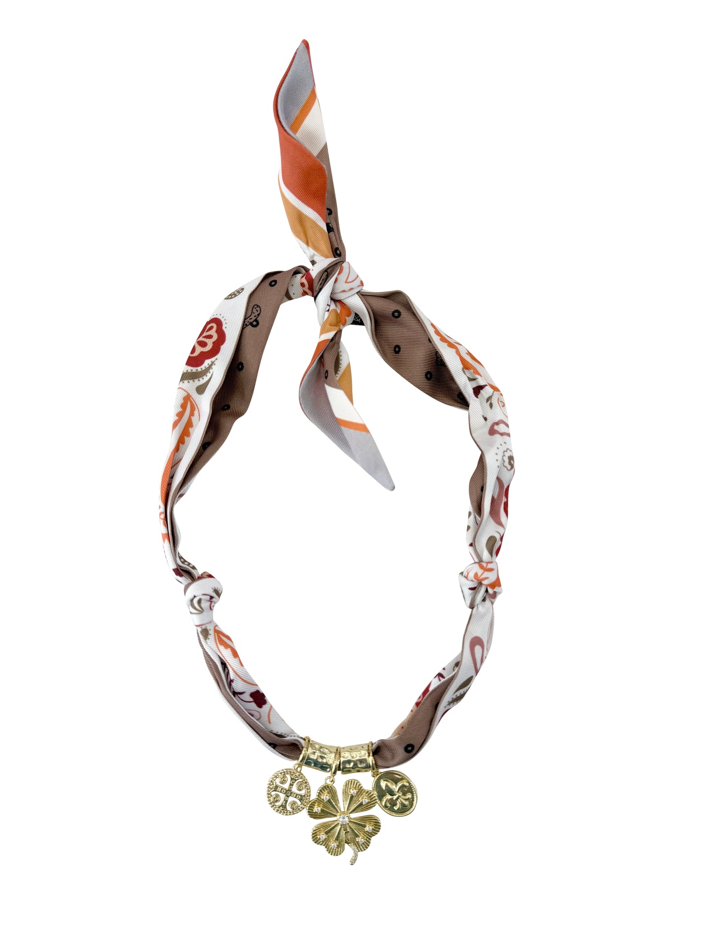 The Autumn Scarf Necklace