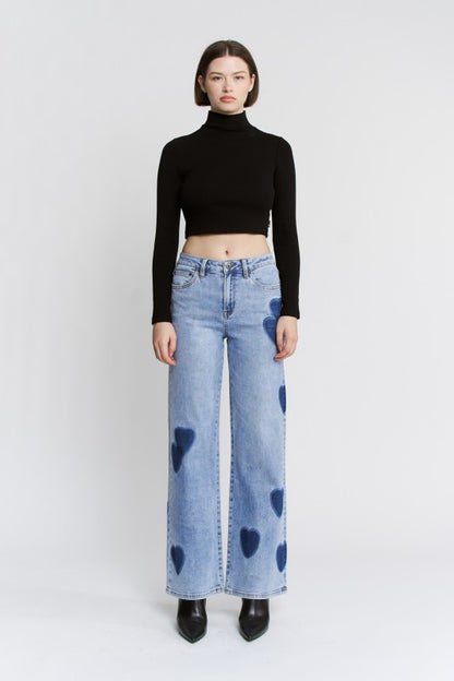 The Heart Patch Jeans