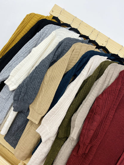 The Twist Knit Cardigan-11 Colors