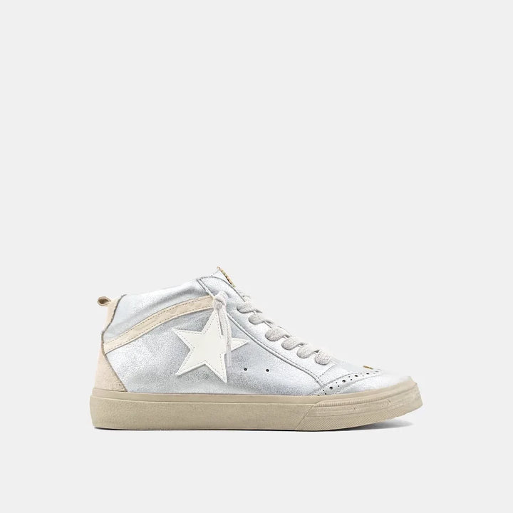 The White Silver Paulina Sneaks