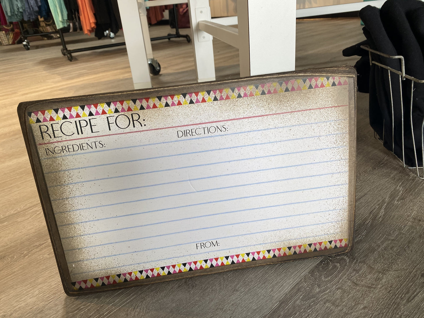 Keepsake Recipe Card Boards