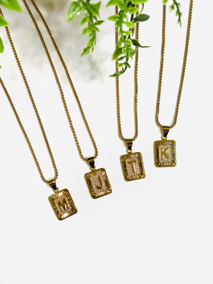 The Trend Initial Necklace
