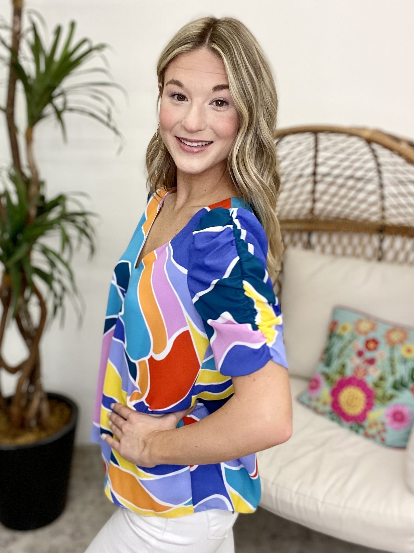 The Wild Child Ruched Top