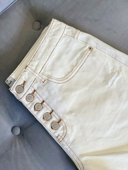 The Button Fly Birch Shorts-2 Colors/All Sizes