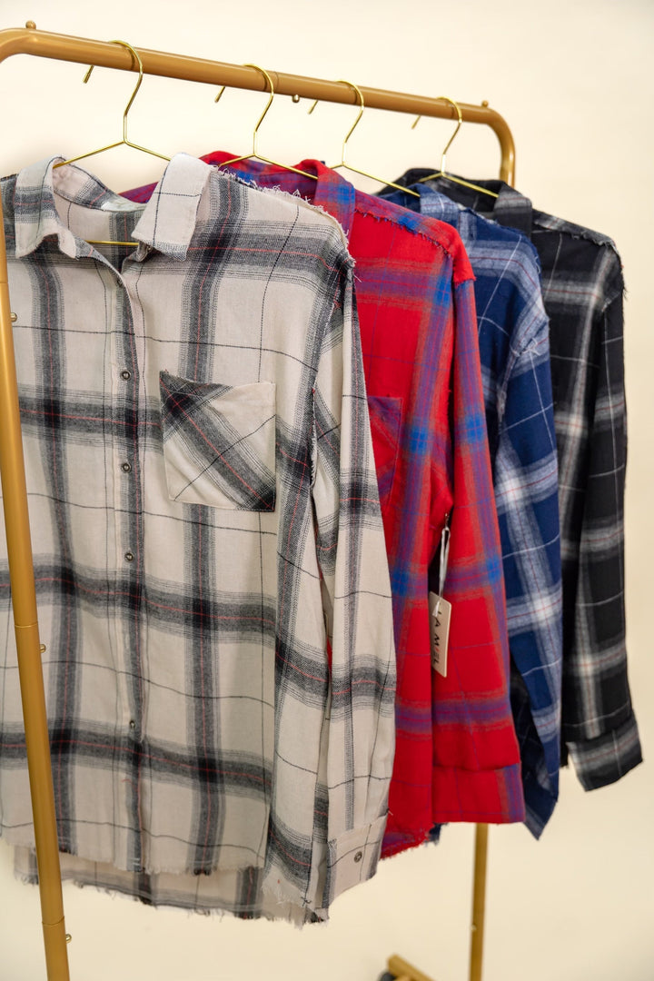 The Boyfriend Button Down-4 Colors