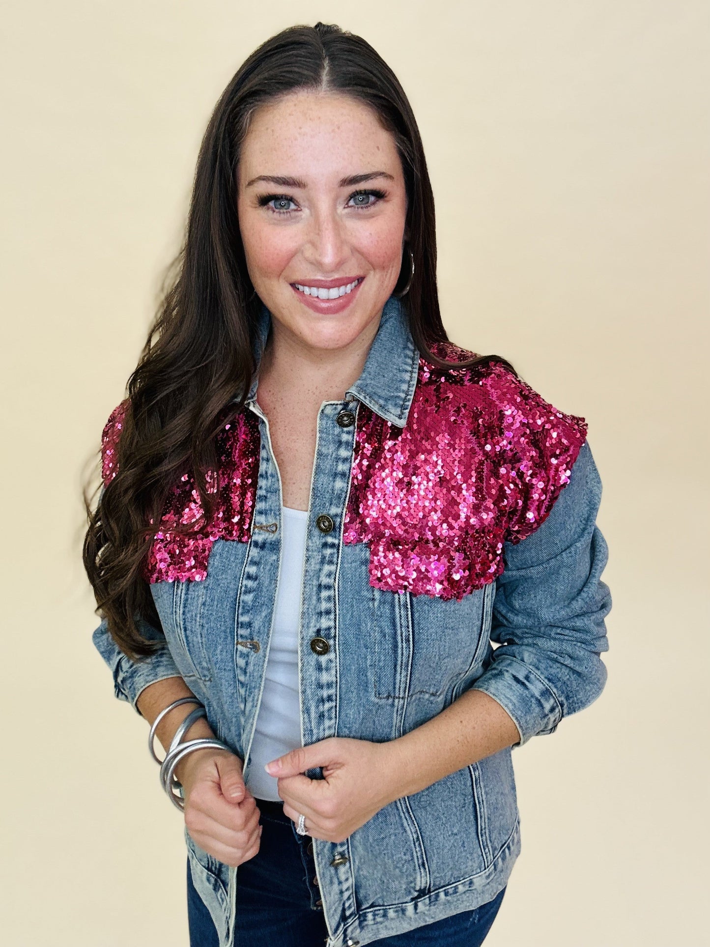 The Rhinestone Cowgirl Jacket in 2 Colors/AS