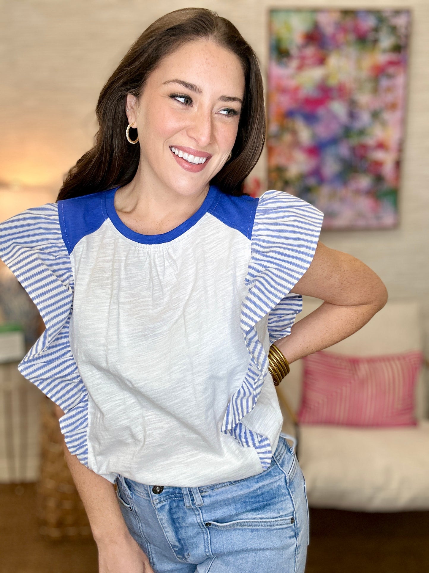 The Blue Bird Top