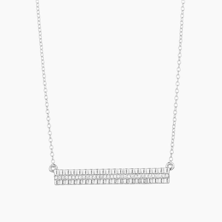 ES Groovy Bar Pendant Necklace