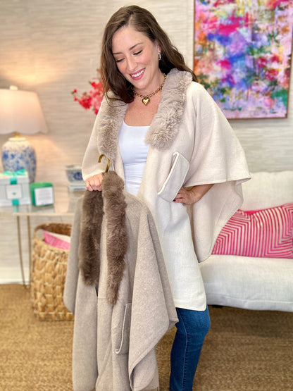The Dara Cape in 2 Colors