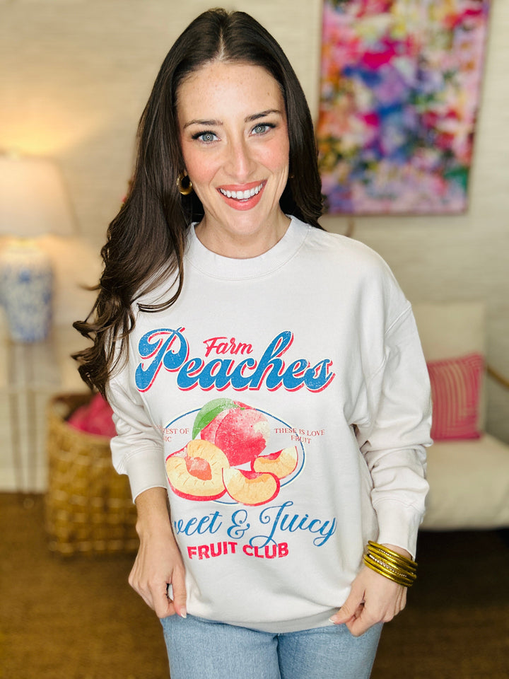 The Farm Peaches Sweatshirt