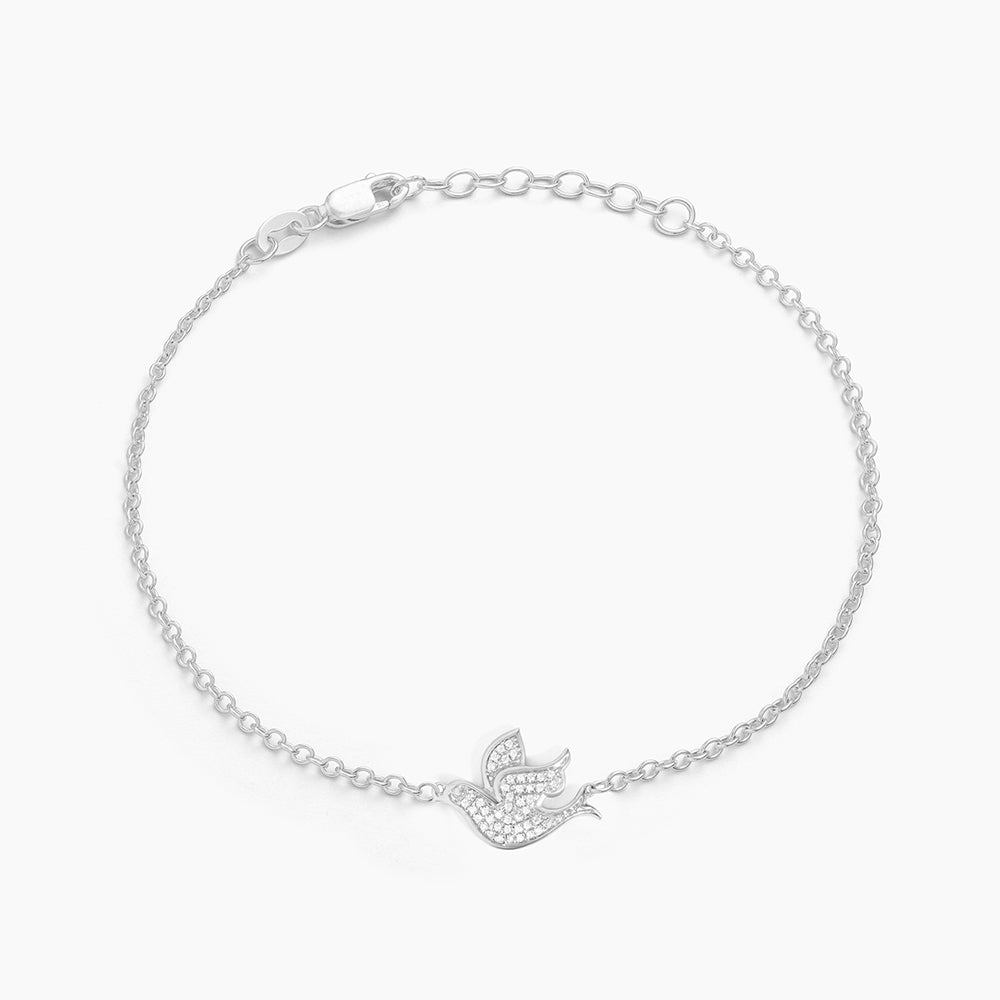 ES Dove Chain Bracelet