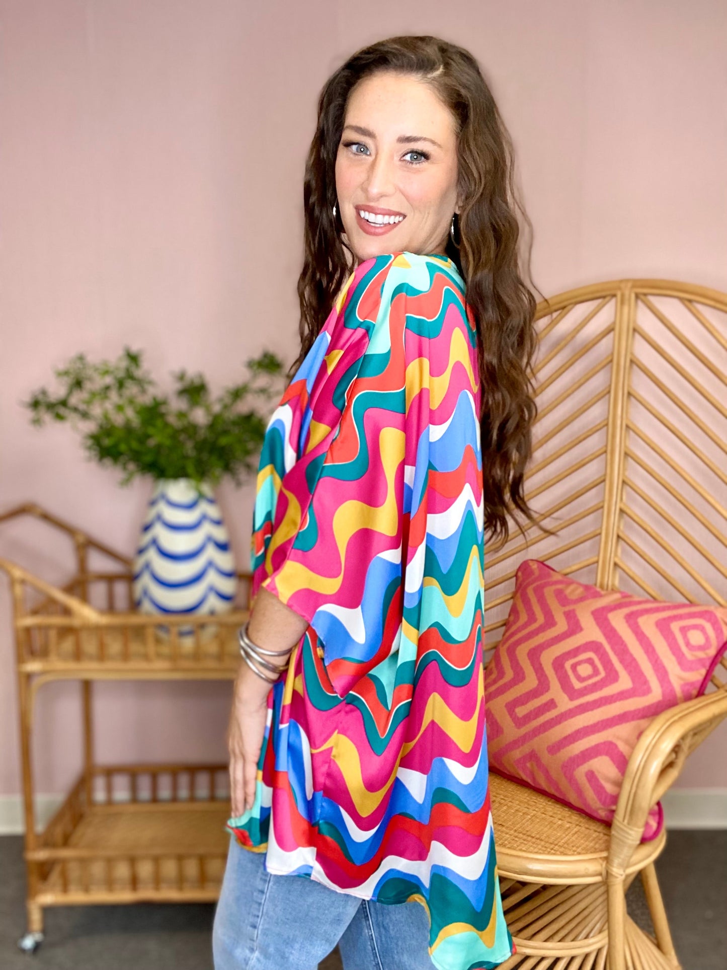 The Dancing Waves Kimono - AS