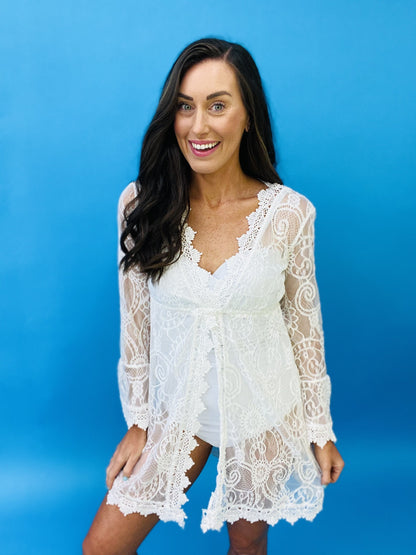 The All Laced Coverup in 2 Colors