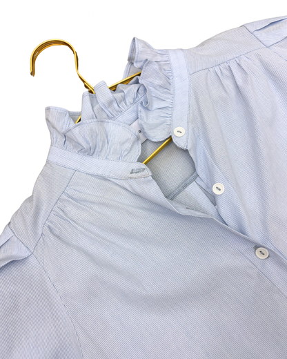 The Sky Pinstripe Callie Dress - AS