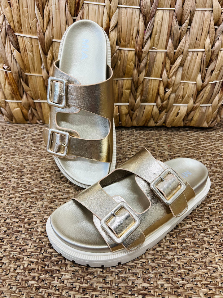 The Mia Gold Slides