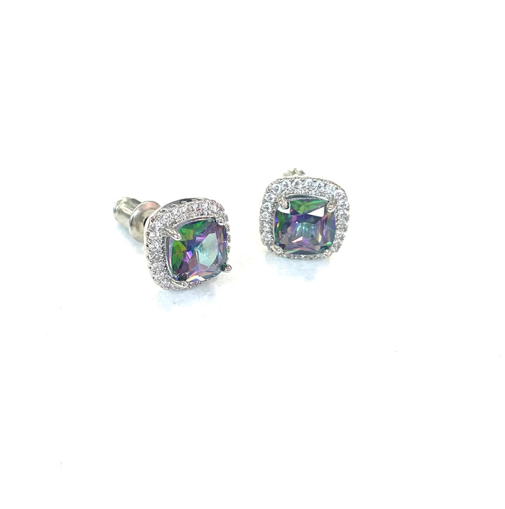 The Mystic Topaz CZ Studs