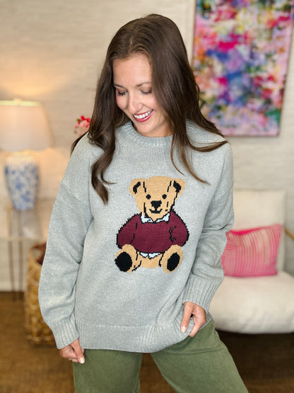 The Teddy Grey Sweater