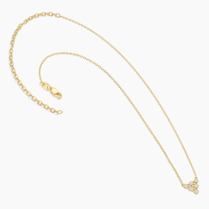ES Honeycomb Pendant Necklace