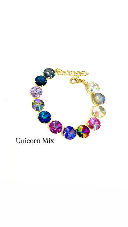 The Candy Crush Mixed Clasp Bracelet